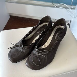 Startys leather heel